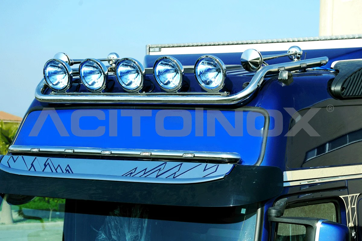 Long model headlight bar volvo fh2, fh3