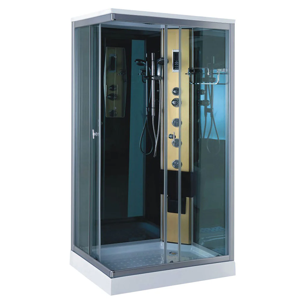 Box Doccia Idromassaggio Angolare 100X70 cm Carelli Taormina