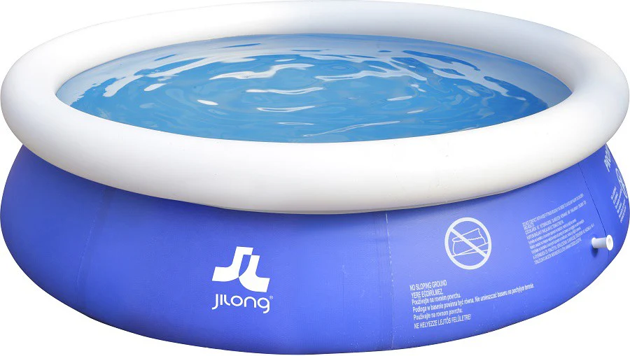 Piscina Fuori Terra Gonfiabile Autoportante Rotonda 240x63cm Jilong Blu