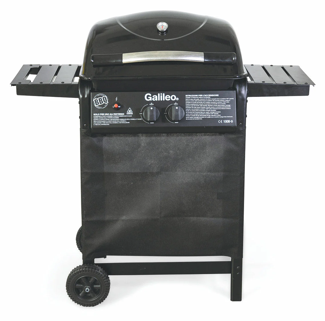 Barbecue a Gas GPL 2 Bruciatori Soriani Gastone